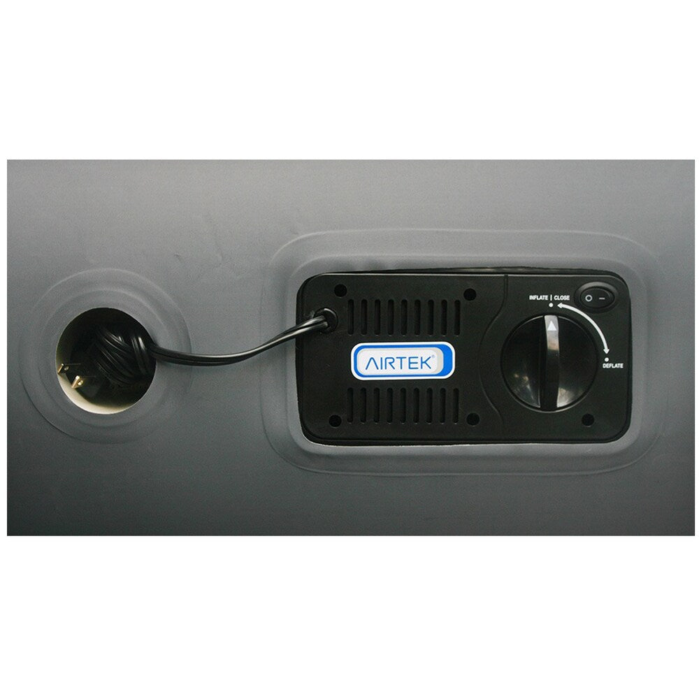 Matelas pneumatique Altimair Queen de 20 pouces avec surmatelas en mousse à mémoire de forme de 1 pouce et housse en drap-housse