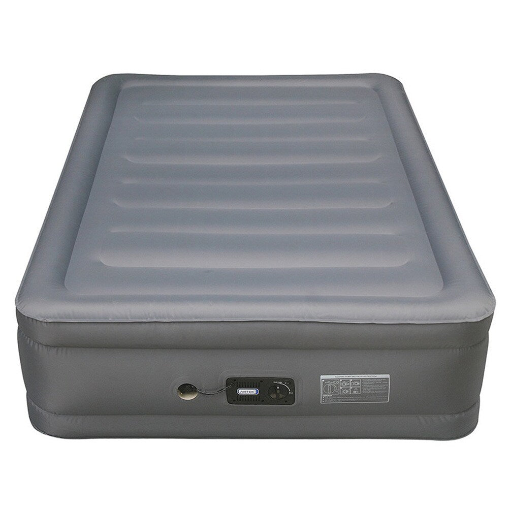 Matelas pneumatique Altimair pleine grandeur avec surmatelas en mousse à mémoire de forme