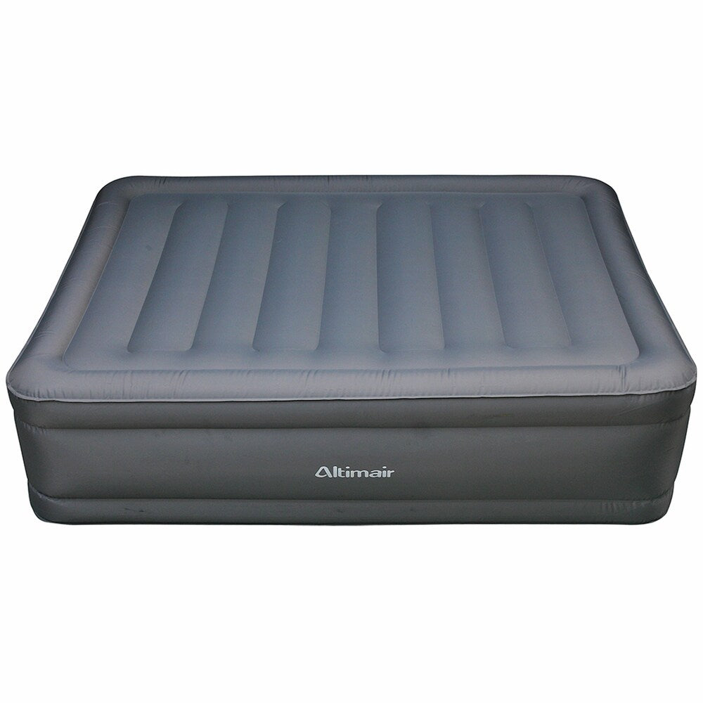 Matelas pneumatique surélevé pleine grandeur Altimair en tissu polyester-nylon laminé