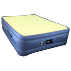 Matelas pneumatique Altimair pleine grandeur avec surmatelas en mousse à mémoire de forme de 2,5 cm et drap-housse