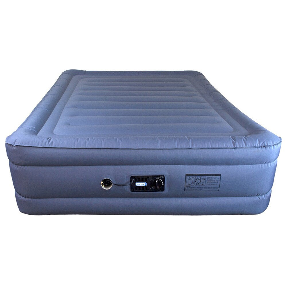 Matelas pneumatique Altimair Lustrous Series pleine grandeur de qualité supérieure avec drap-housse