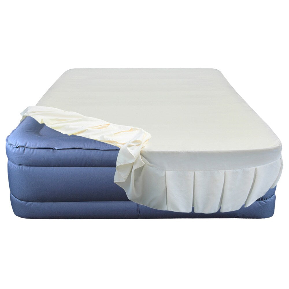 Matelas pneumatique Altimair Lustrous Series pleine grandeur de qualité supérieure avec drap-housse