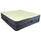 Matelas pneumatique surélevé Altimair Lustrous Series King Size avec surmatelas en mousse à mémoire de forme