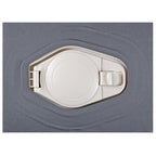 Matelas pneumatique surélevé Altimair Lustrous Series King Size avec surmatelas en mousse à mémoire de forme