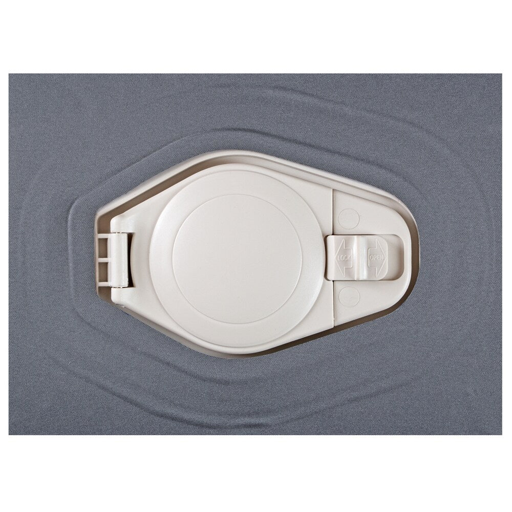 Matelas pneumatique surélevé Altimair Lustrous Series King Size avec surmatelas en mousse à mémoire de forme