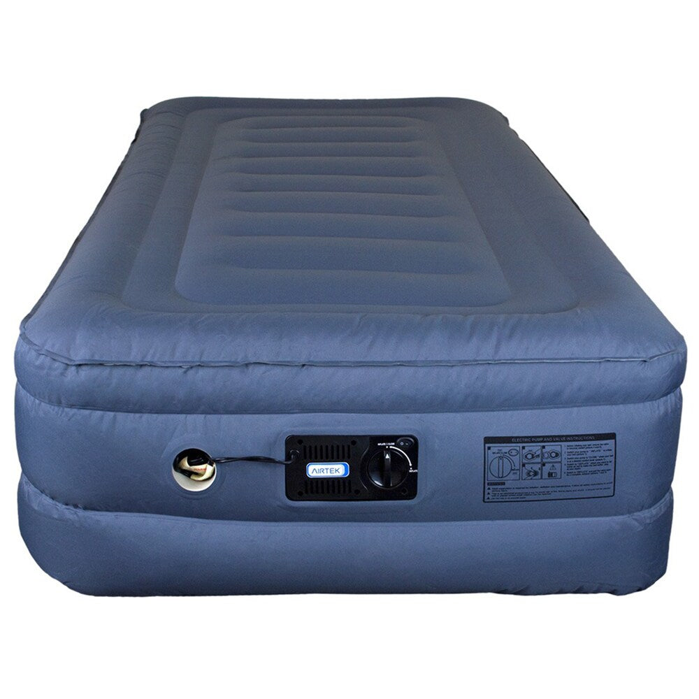 Matelas pneumatique Altimair Lustrous Series Premium pour lit double avec drap-housse