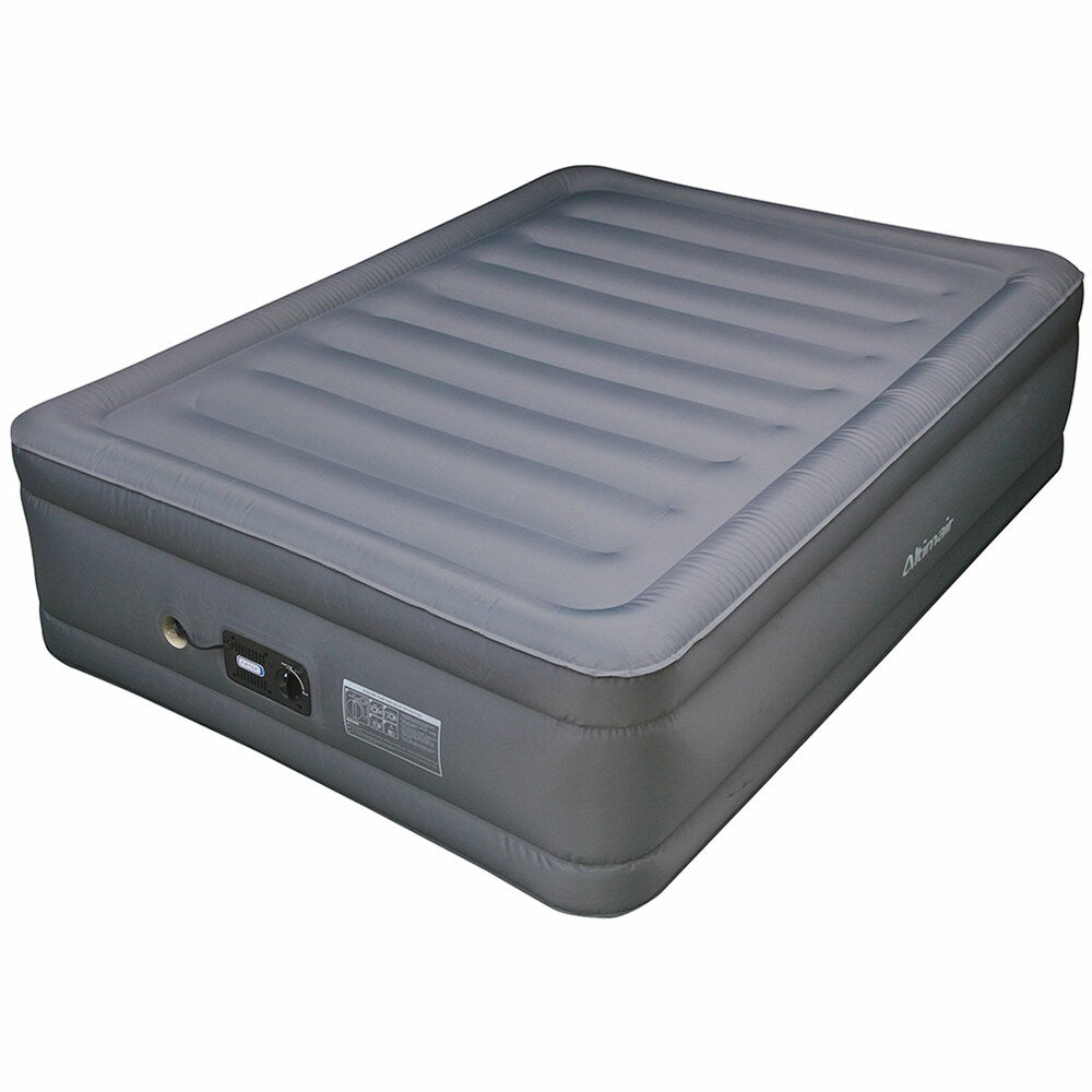 Matelas gonflable surélevé Altimair Queen-size en tissu polyester-nylon laminé