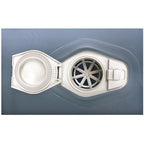 Matelas gonflable surélevé Altimair Queen-size en tissu polyester-nylon laminé