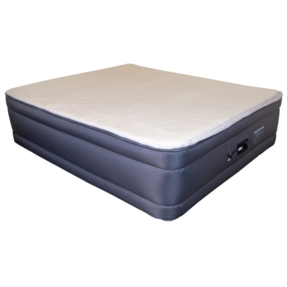 Matelas pneumatique Altimair King Size en mousse à mémoire de forme surélevée et nylon laminé