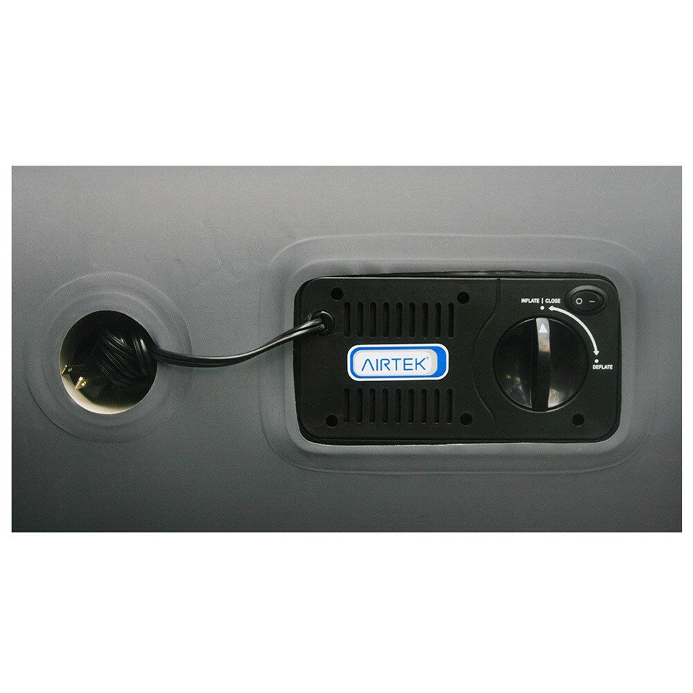 Matelas pneumatique double Altimair avec surmatelas en mousse à mémoire de forme de 2,5 cm