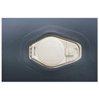 Matelas pneumatique double Altimair avec surmatelas en mousse à mémoire de forme de 2,5 cm