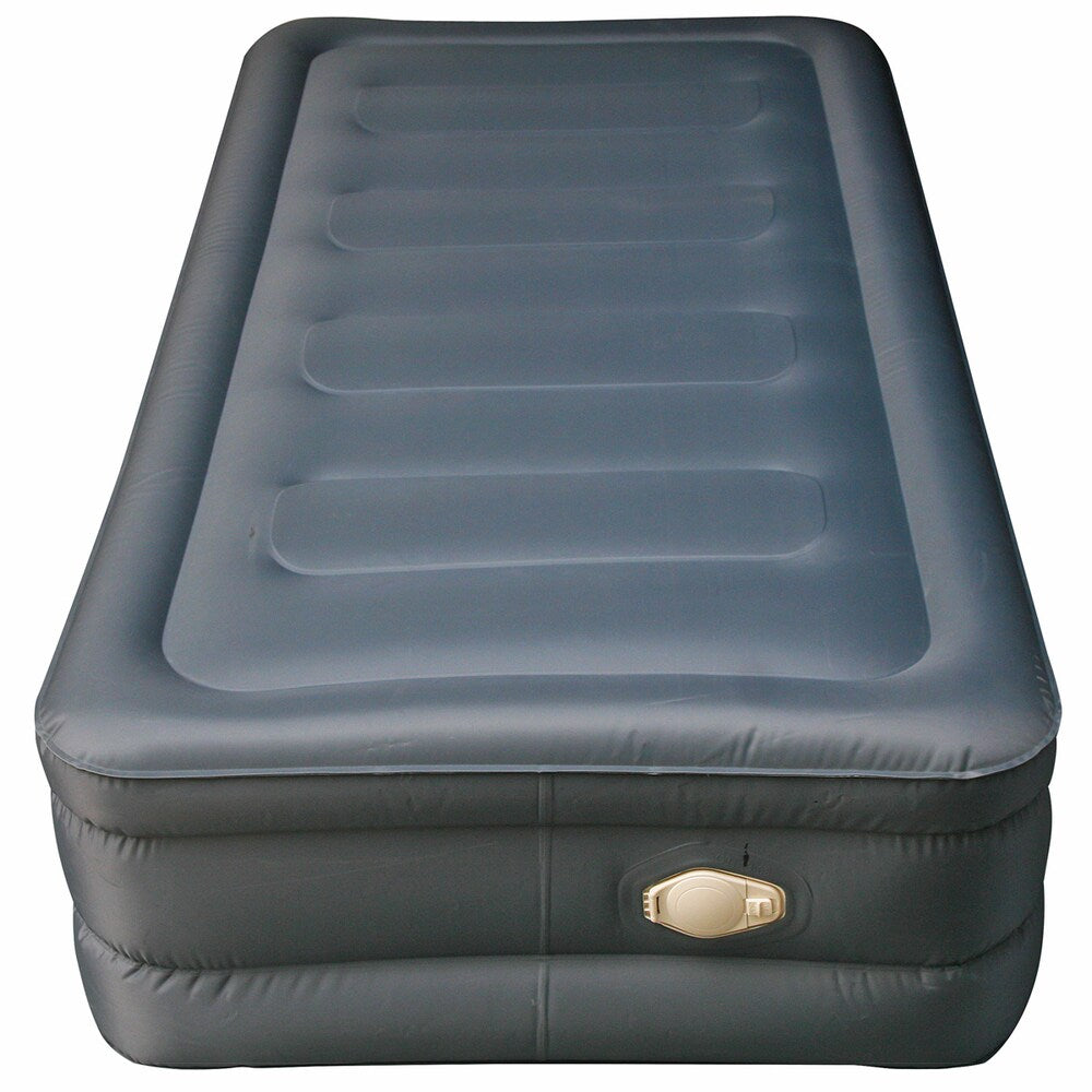 Matelas pneumatique double Altimair avec surmatelas en mousse à mémoire de forme de 2,5 cm