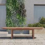 Ensemble de salle à manger d'extérieur Amazonia 11 pièces en teck et résine