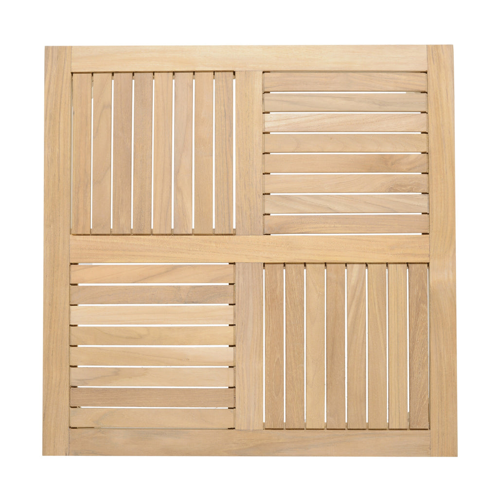 Ensemble de 6 sièges d'extérieur en teck FSC Amazonia Arnhou