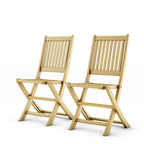 Ensemble de salle à manger rectangulaire 7 pièces en teck Amazonia Augusta - 7 pièces