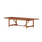 Ensemble de salle à manger d'extérieur Amazonia Macker 11 pièces en bois certifié FSC