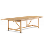 Ensemble de salle à manger d'extérieur Amazonia Macker 11 pièces en bois certifié FSC