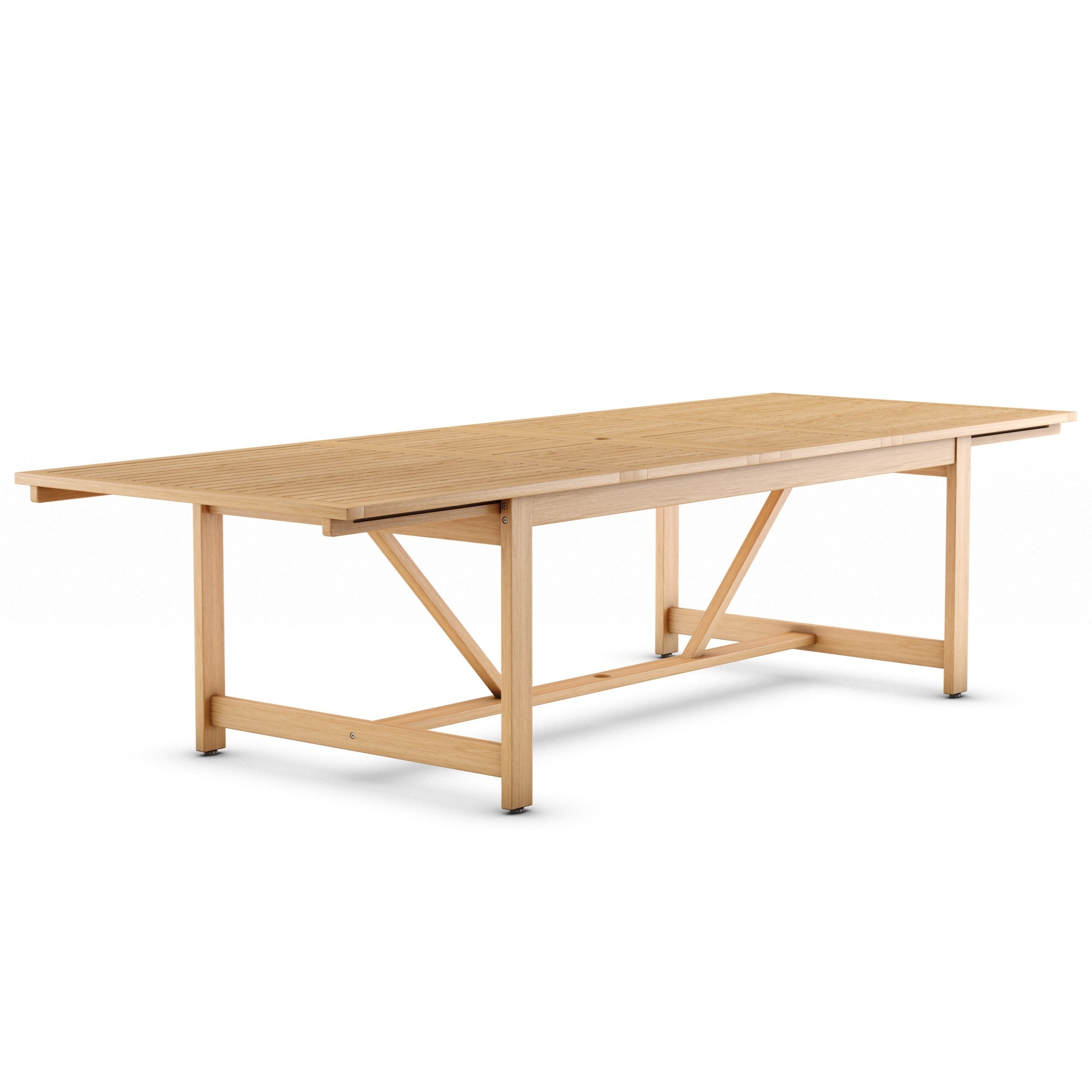 Ensemble de salle à manger d'extérieur Amazonia Macker 11 pièces en bois certifié FSC