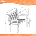 Ensemble de salle à manger extensible pour patio extérieur en bois certifié FSC Amazonia Nadia