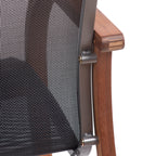 Ensemble de salle à manger d'extérieur Amazonia Piccola en bois FSC, 7 pièces