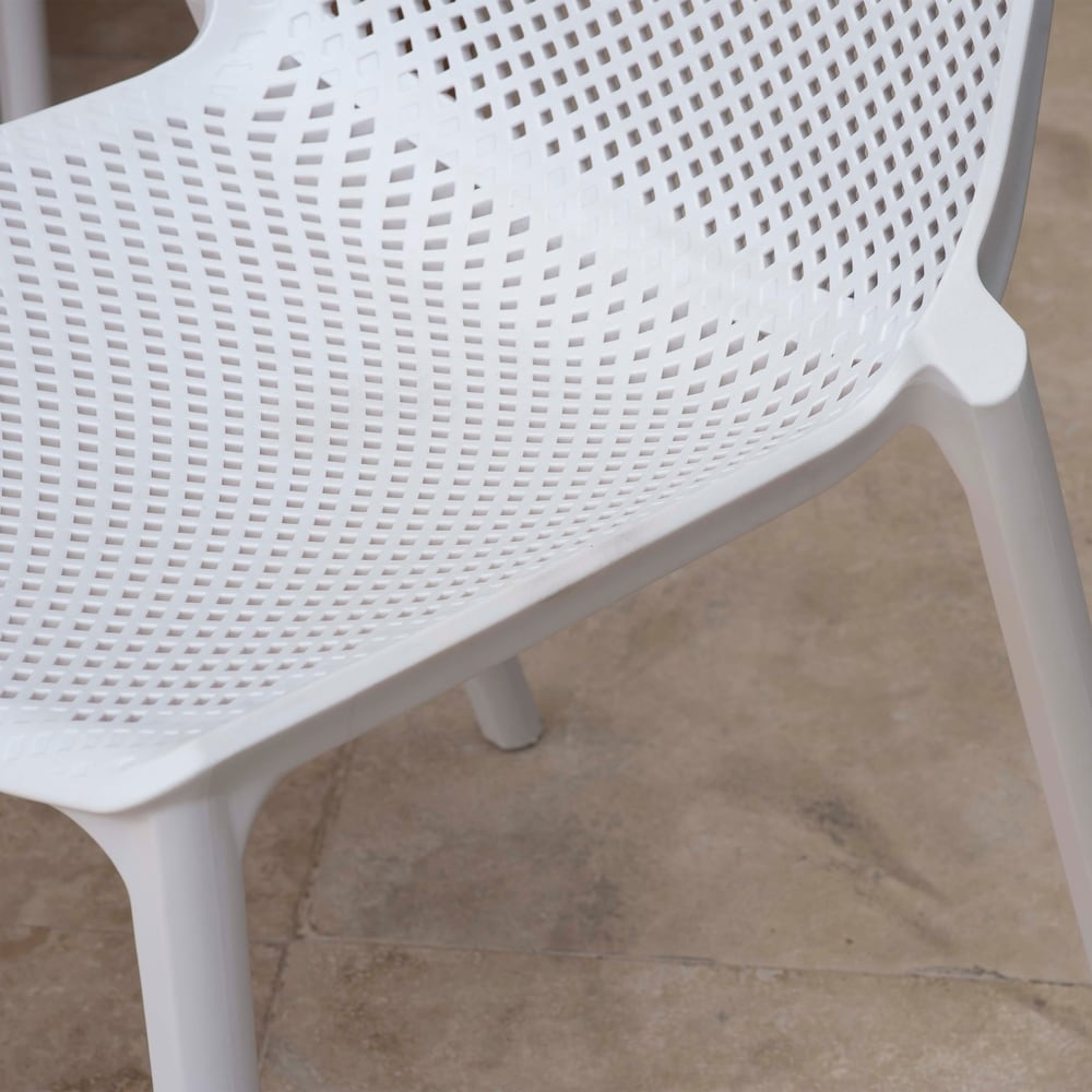 Ensemble de salle à manger d'extérieur Amazonia Isra en bois certifié FSC, 9 pièces