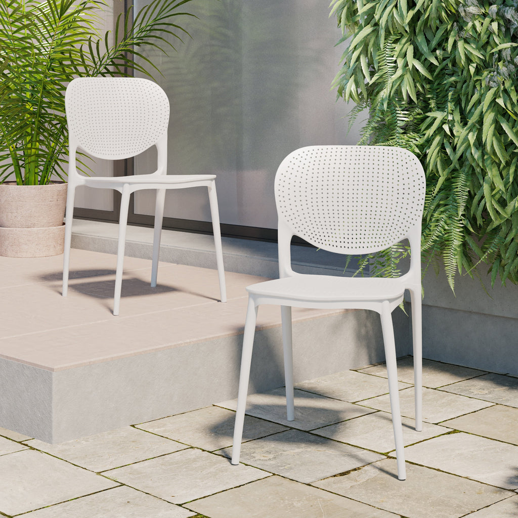 Ensemble de salle à manger extensible d'extérieur en teck Amazonia Pierrer