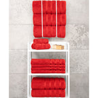 Serviettes de bain turques 100 % coton American Soft Linen, grandes, lot de 4, qualité hôtelière de luxe, ensembles de salle de bain