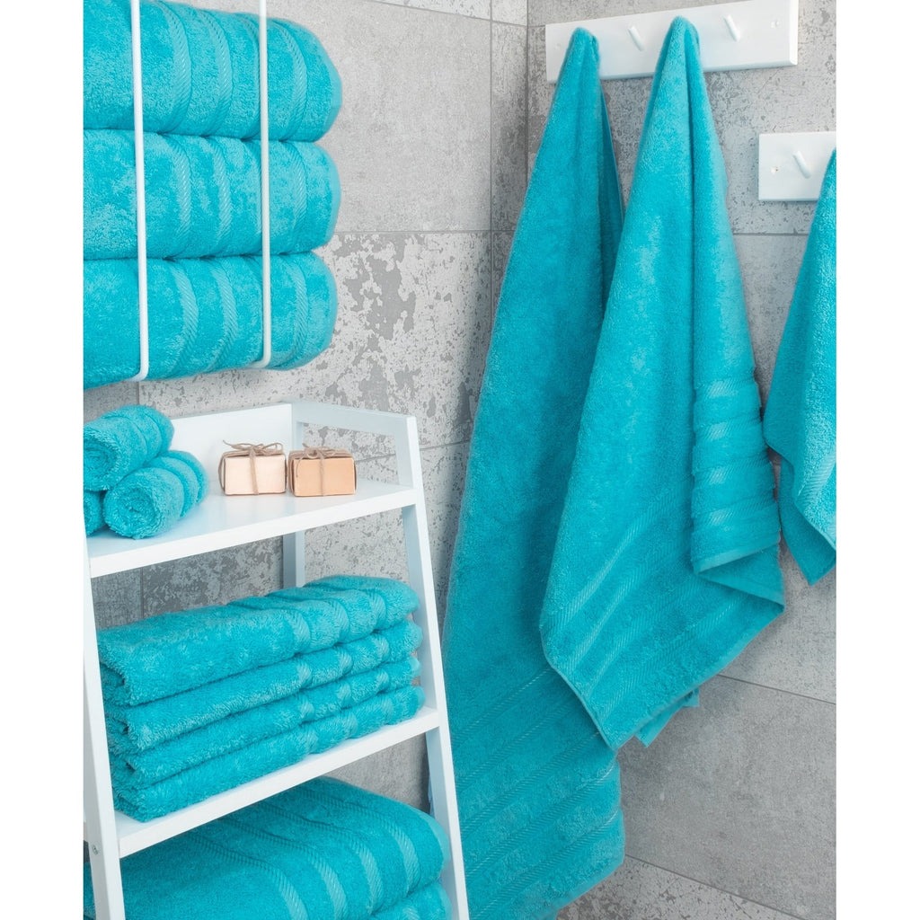 Serviettes de bain turques 100 % coton American Soft Linen, grandes, lot de 4, qualité hôtelière de luxe, ensembles de salle de bain