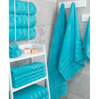 Serviettes de bain turques 100 % coton American Soft Linen, grandes, lot de 4, qualité hôtelière de luxe, ensembles de salle de bain