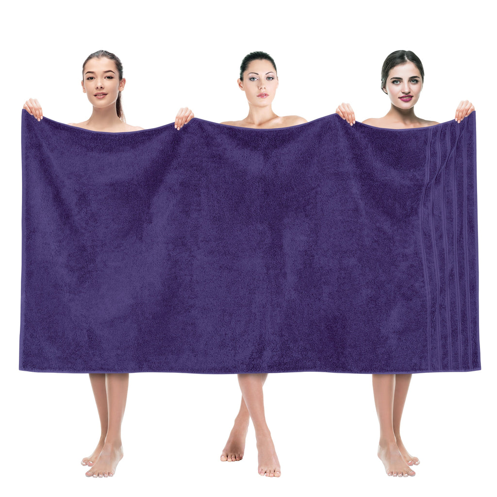 Serviette de bain géante 100 % coton American Soft Linen 35 x 70 cm Serviettes de qualité supérieure et de luxe