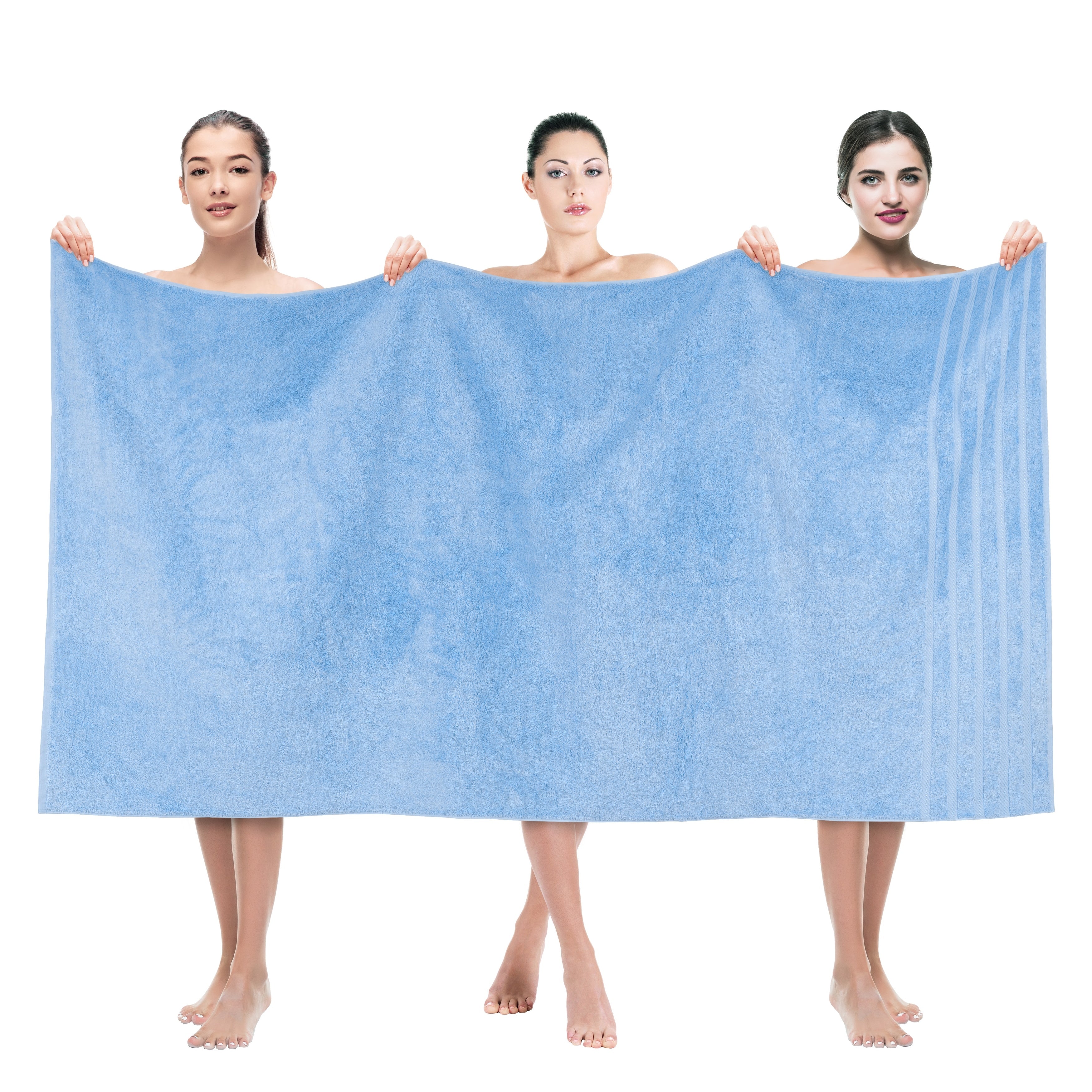 Serviette de bain géante 100 % coton American Soft Linen 35 x 70 cm Serviettes de qualité supérieure et de luxe