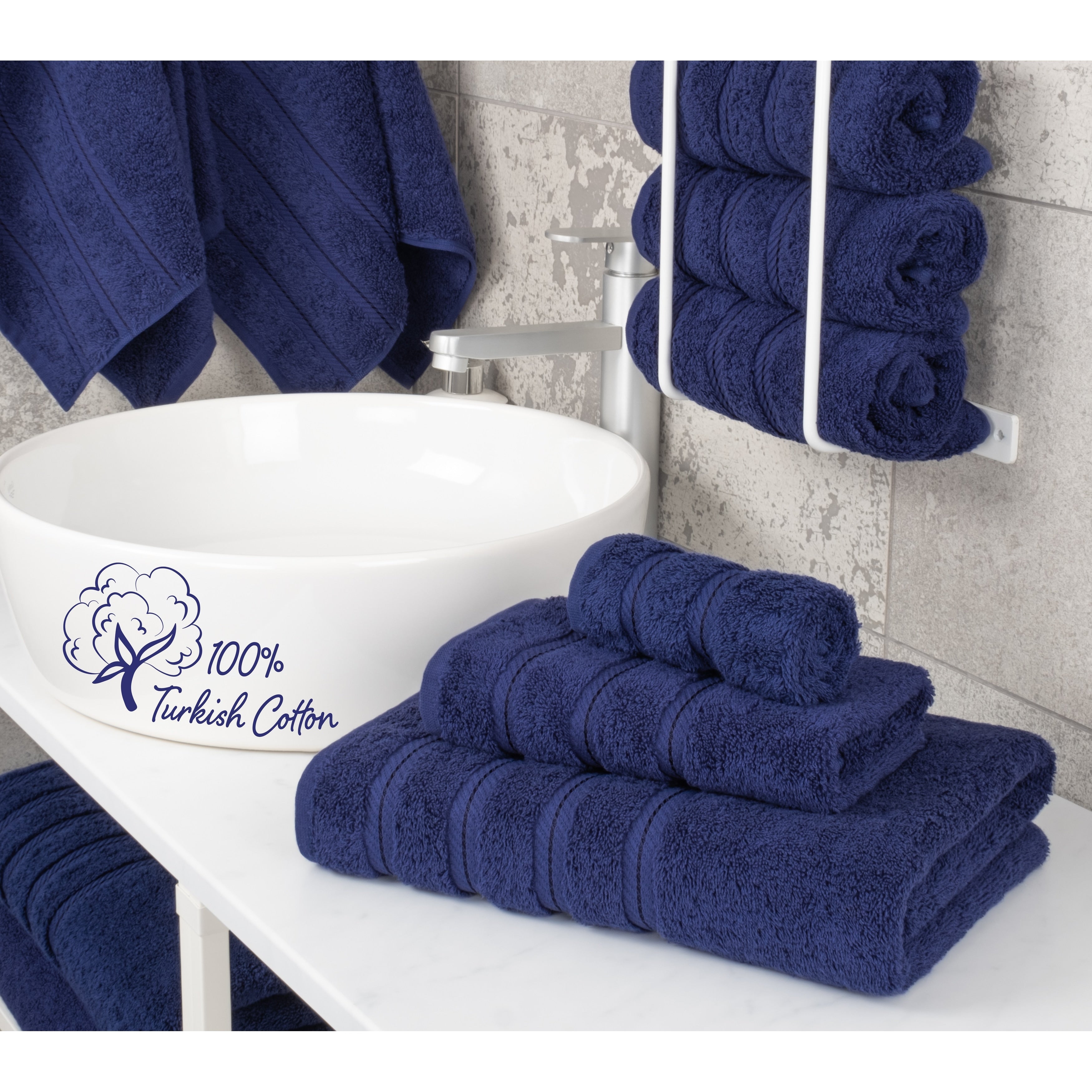 Ensemble de serviettes de bain 3 pièces 100 % coton Serviettes de bain turques de luxe Serviettes de toilette extra larges Serviettes de visage Ensemble de liquidation