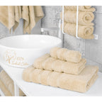 Ensemble de serviettes de bain 3 pièces 100 % coton Serviettes de bain turques de luxe Serviettes de toilette extra larges Serviettes de visage Ensemble de liquidation