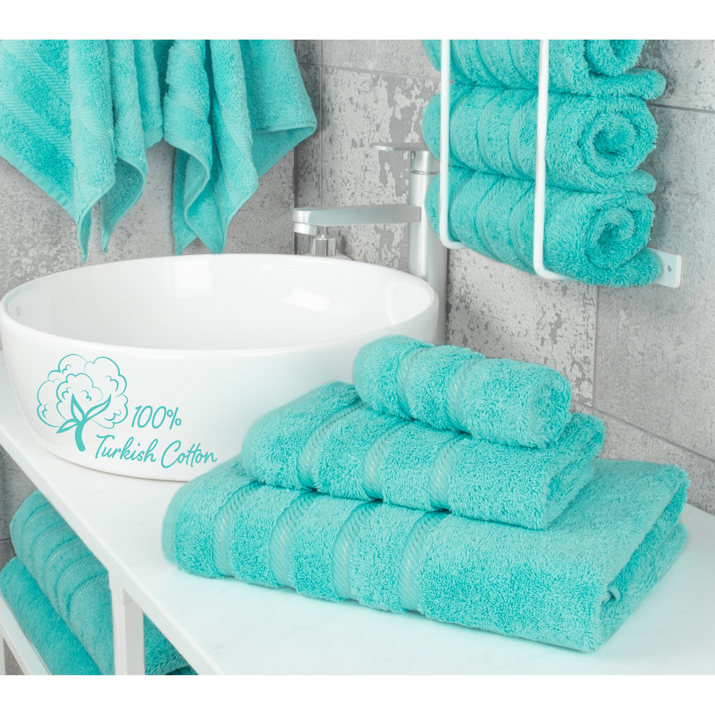 Ensemble de serviettes de bain 3 pièces 100 % coton Serviettes de bain turques de luxe Serviettes de toilette extra larges Serviettes de visage Ensemble de liquidation