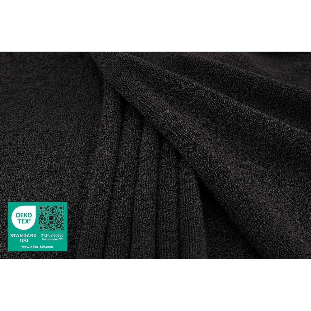Serviette de bain turque extra large de qualité supérieure, douce et luxueuse, 100 % coton filé à l'anneau, 40 x 80 pouces, American Soft Linen