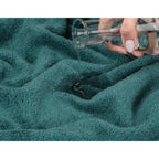 Serviette de bain turque extra large de qualité supérieure, douce et luxueuse, 100 % coton filé à l'anneau, 40 x 80 pouces, American Soft Linen