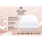 Serviette de bain turque extra large de qualité supérieure, douce et luxueuse, 100 % coton filé à l'anneau, 40 x 80 pouces, American Soft Linen
