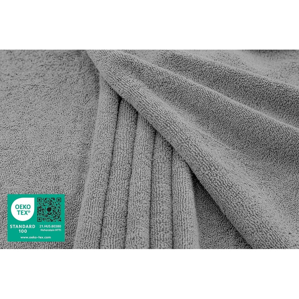 Serviette de bain turque extra large de qualité supérieure, douce et luxueuse, 100 % coton filé à l'anneau, 40 x 80 pouces, American Soft Linen