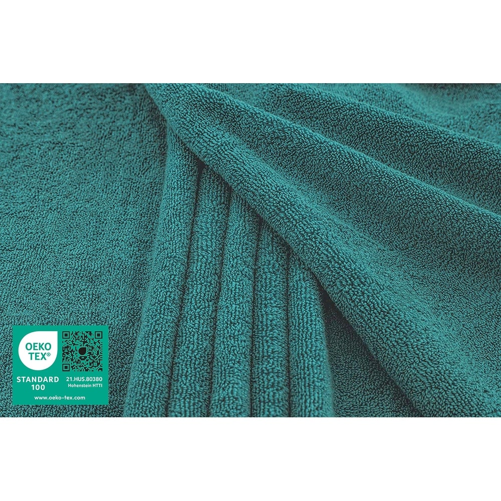 Serviette de bain turque extra large de qualité supérieure, douce et luxueuse, 100 % coton filé à l'anneau, 40 x 80 pouces, American Soft Linen