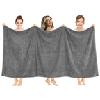 Serviette de bain turque extra large de qualité supérieure, douce et luxueuse, 100 % coton filé à l'anneau, 40 x 80 pouces, American Soft Linen