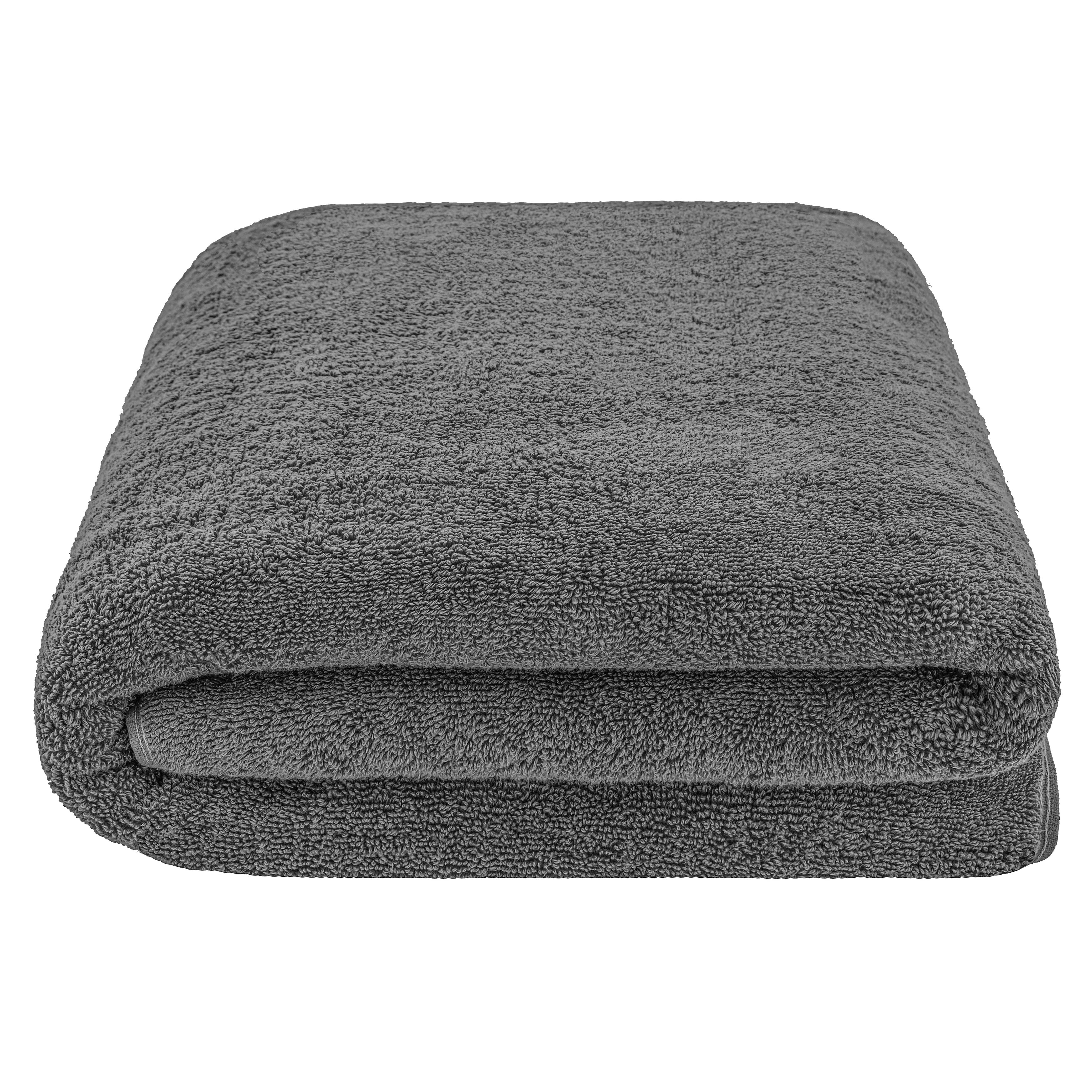 Serviette de bain turque extra large de qualité supérieure, douce et luxueuse, 100 % coton filé à l'anneau, 40 x 80 pouces, American Soft Linen