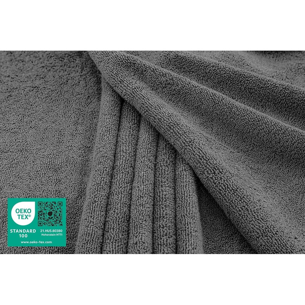 Serviette de bain turque extra large de qualité supérieure, douce et luxueuse, 100 % coton filé à l'anneau, 40 x 80 pouces, American Soft Linen