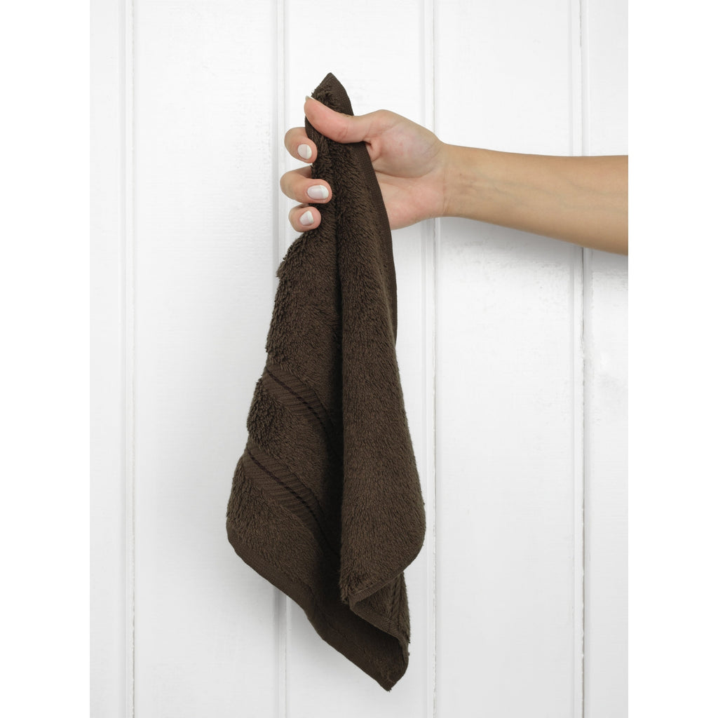 Ensemble de 4 débarbouillettes 100 % coton de qualité supérieure American Soft Linen