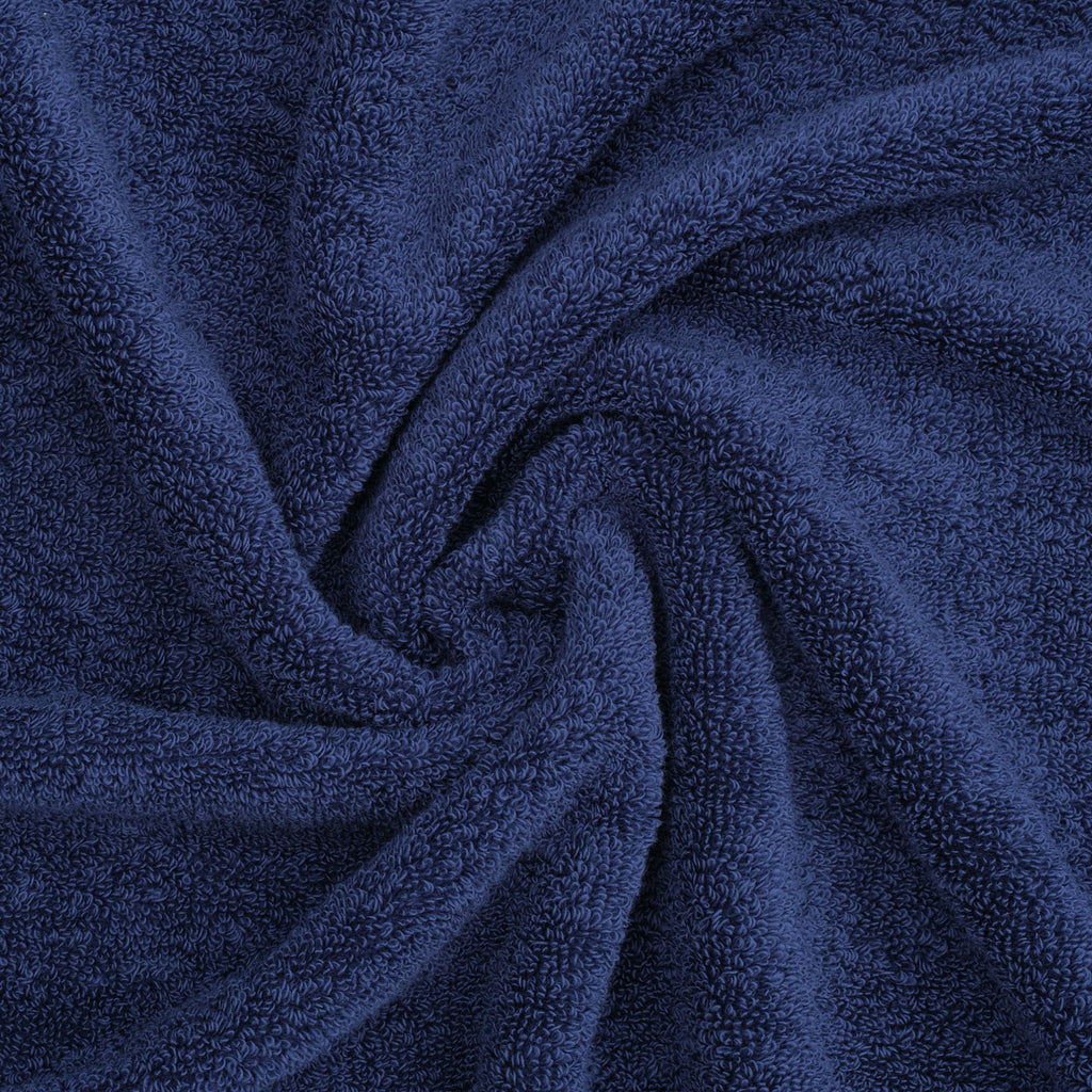 American Soft Linen, lot de 4 débarbouillettes de luxe Salem, 100 % coton peigné, 13 x 13 débarbouillettes