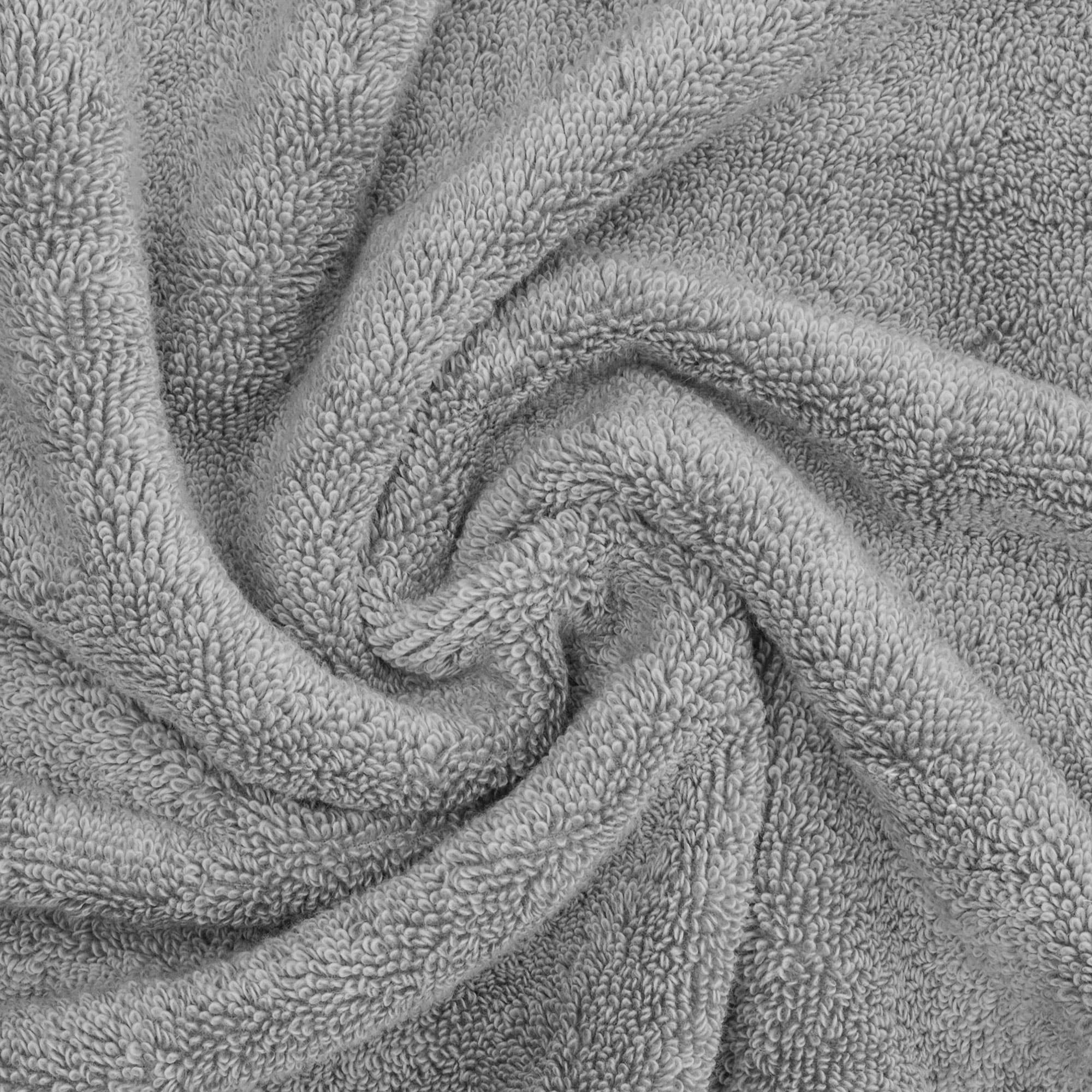 American Soft Linen, lot de 4 débarbouillettes de luxe Salem, 100 % coton peigné, 13 x 13 débarbouillettes