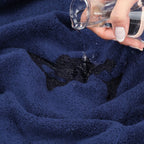 American Soft Linen, lot de 4 débarbouillettes de luxe Salem, 100 % coton peigné, 13 x 13 débarbouillettes