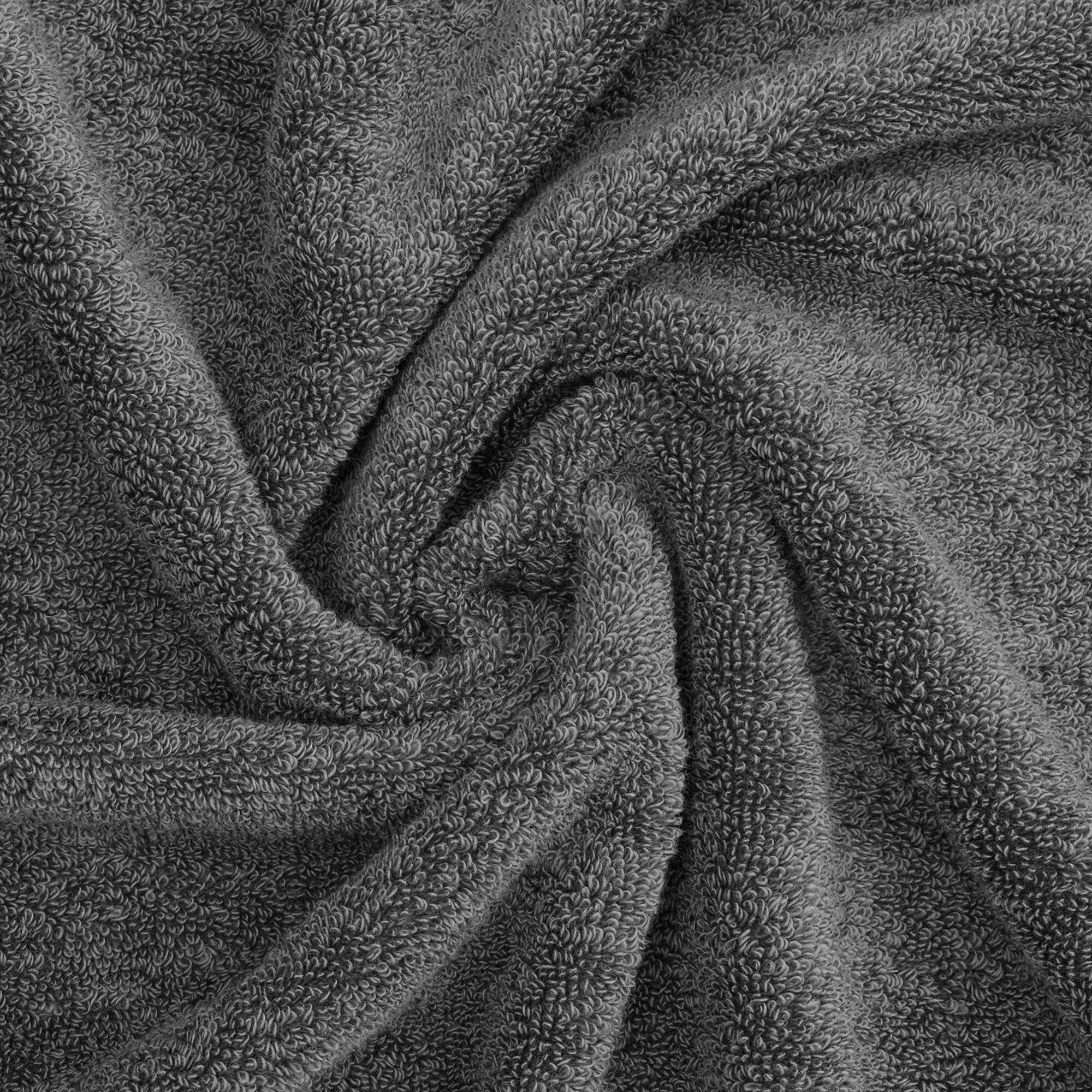 American Soft Linen, lot de 4 débarbouillettes de luxe Salem, 100 % coton peigné, 13 x 13 débarbouillettes