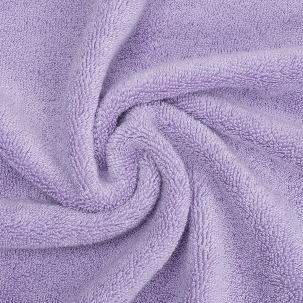 American Soft Linen, lot de 4 débarbouillettes de luxe Salem, 100 % coton peigné, 13 x 13 débarbouillettes