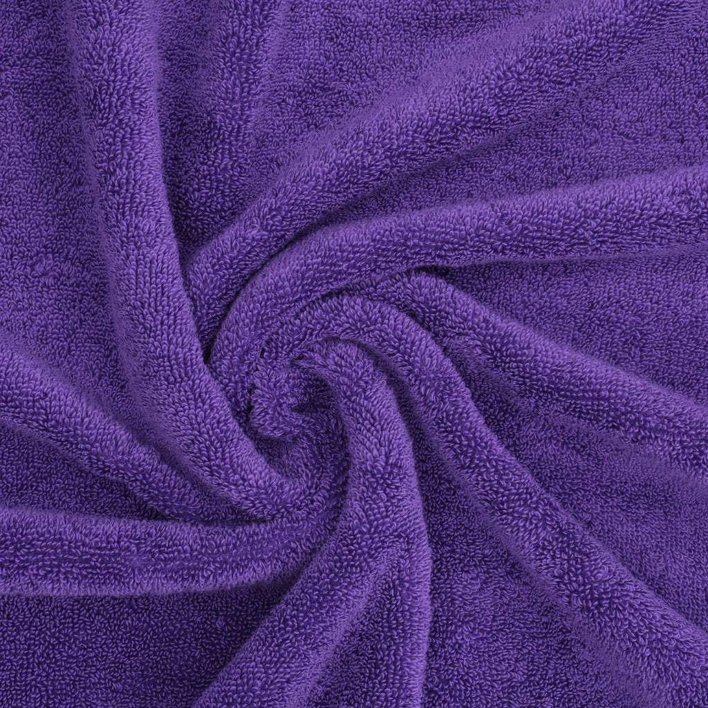 American Soft Linen, lot de 4 débarbouillettes de luxe Salem, 100 % coton peigné, 13 x 13 débarbouillettes