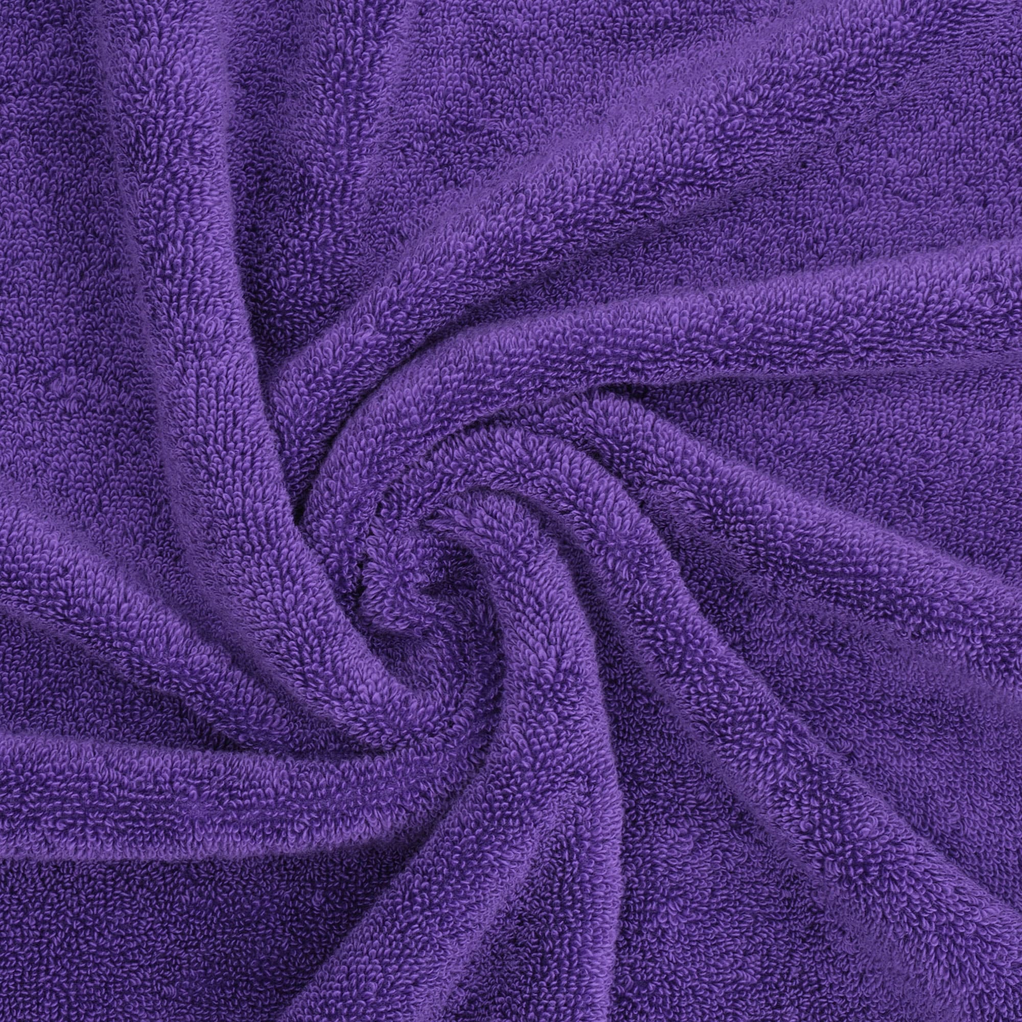 American Soft Linen, lot de 4 débarbouillettes de luxe Salem, 100 % coton peigné, 13 x 13 débarbouillettes